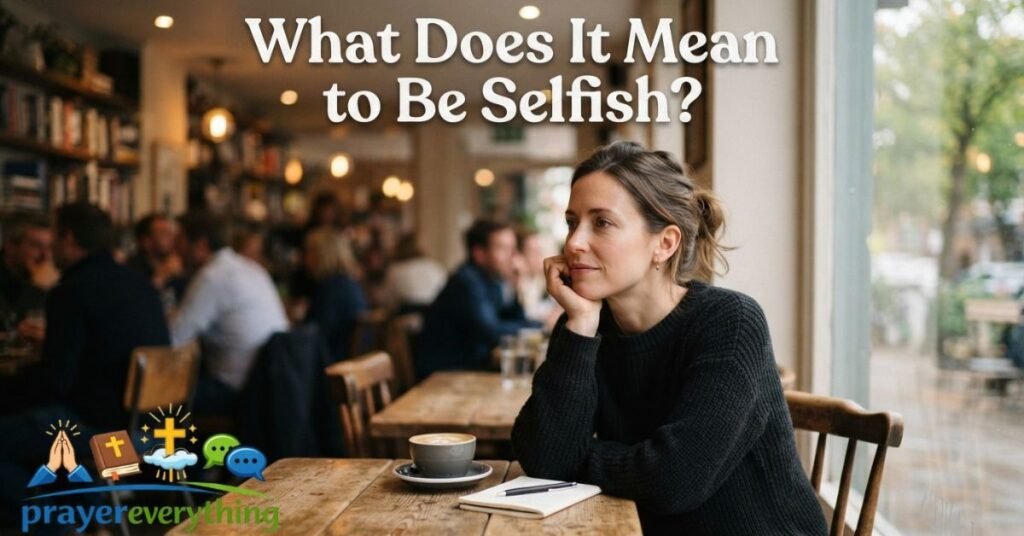 What Does It Mean to Be Selfish?