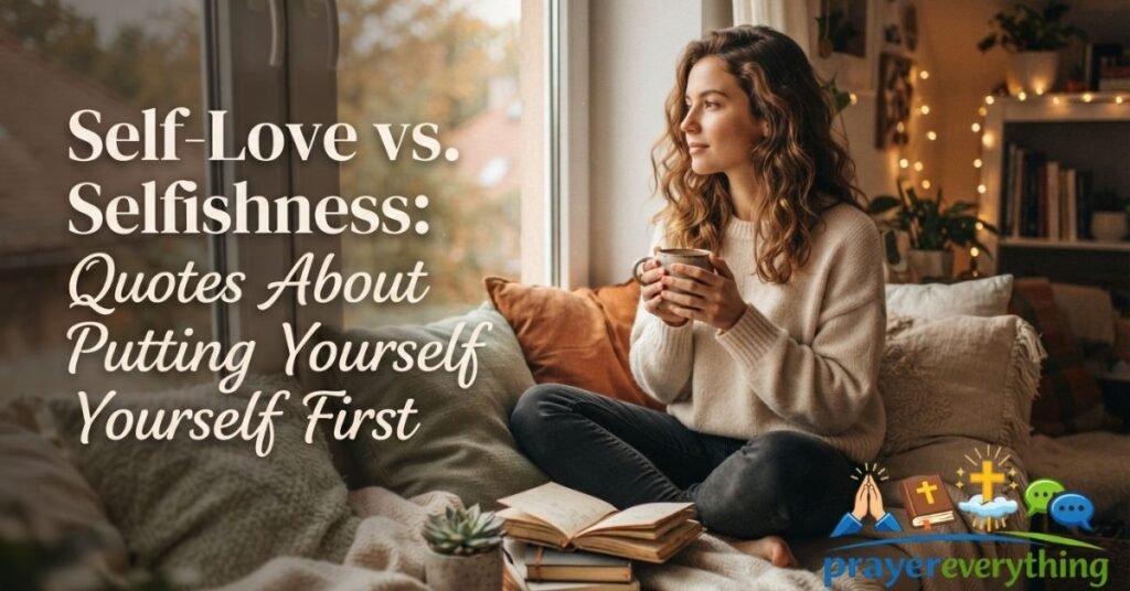 Self-Love vs. Selfishness: Quotes About Putting Yourself First