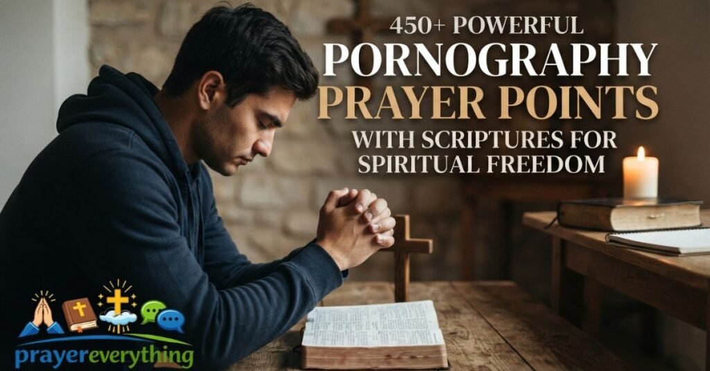 450+ Powerful Pornography Prayer Points with Scriptures for Spiritual Freedom