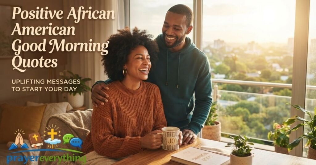 Positive African American Good Morning Quotes