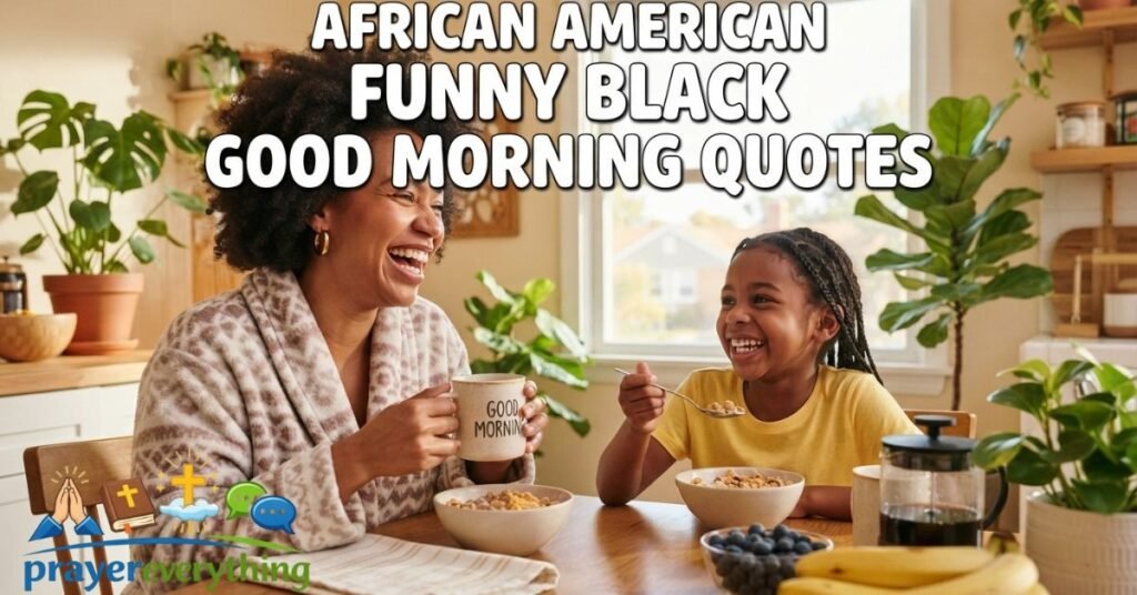 African American Funny Black Good Morning Quotes