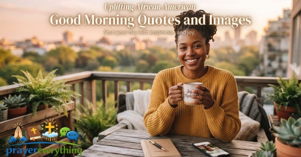 Uplifting African American Good Morning Quotes and Images