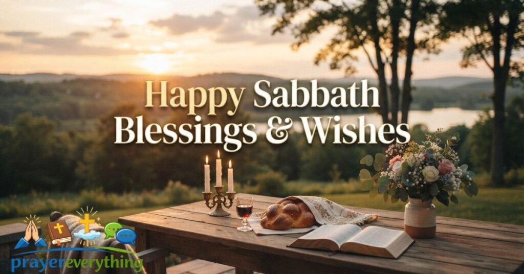 Happy Sabbath Blessings & Wishes