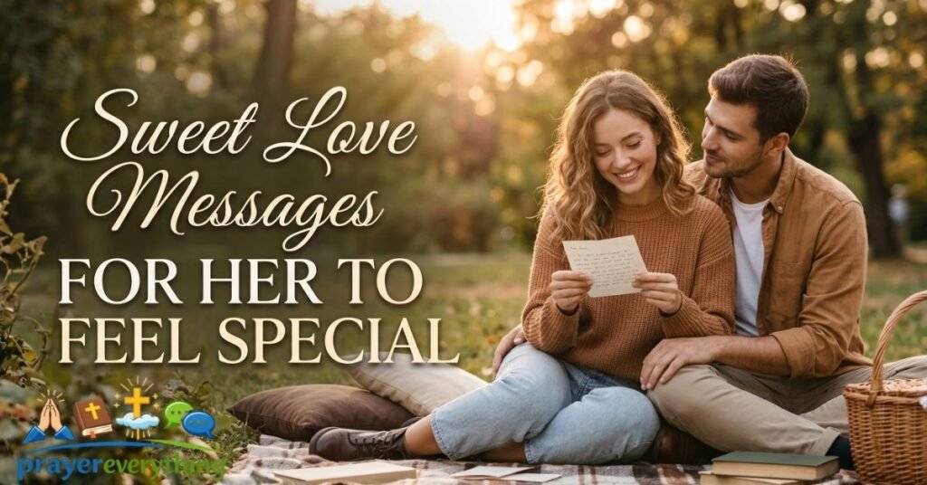 Sweet Love Messages for Her to Feel Special
