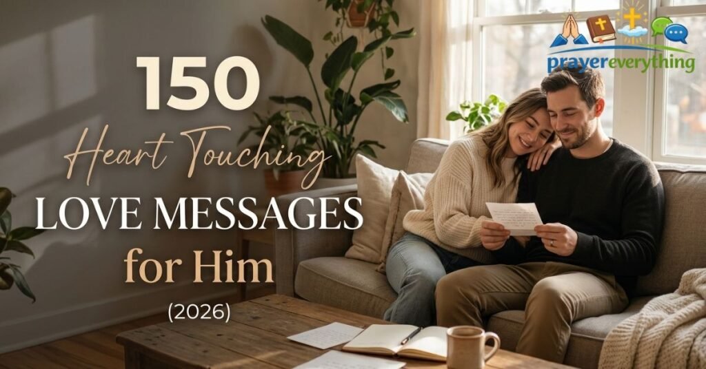150 Heart-Touching Love Messages for Him (2026)