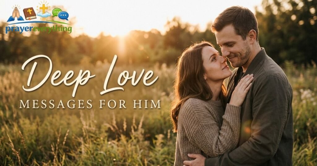 Deep Love Messages for Him
