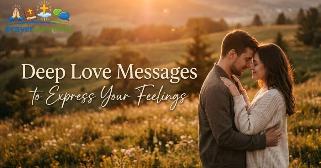 Deep Love Messages to Express Your Feelings