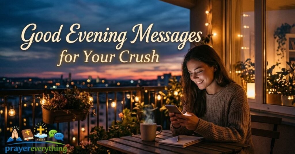 Good Evening Messages for Your Crush