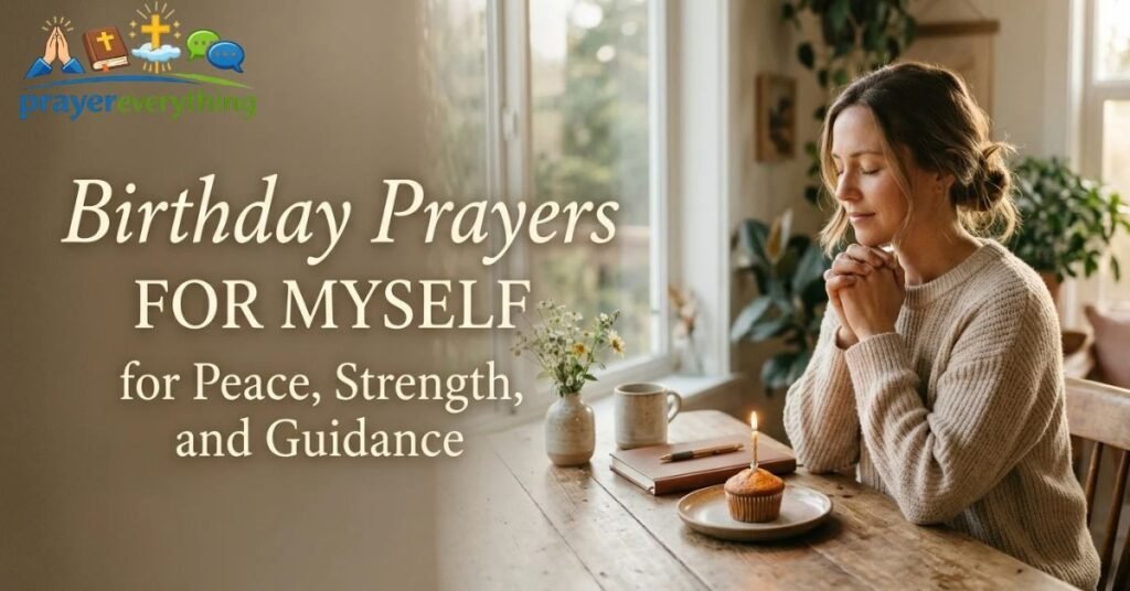 Birthday Prayers for Myself for Peace, Strength, and Guidance