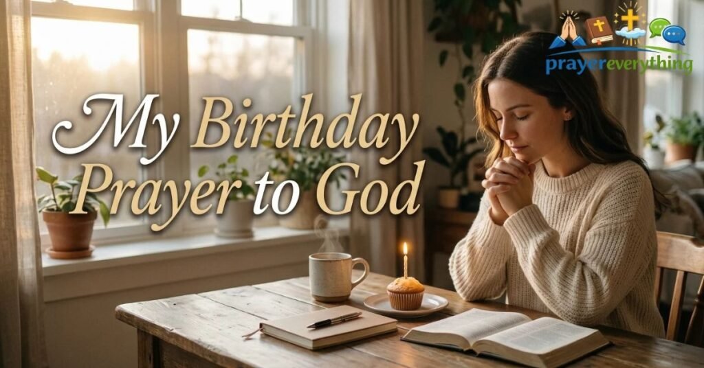 My Birthday Prayer to God