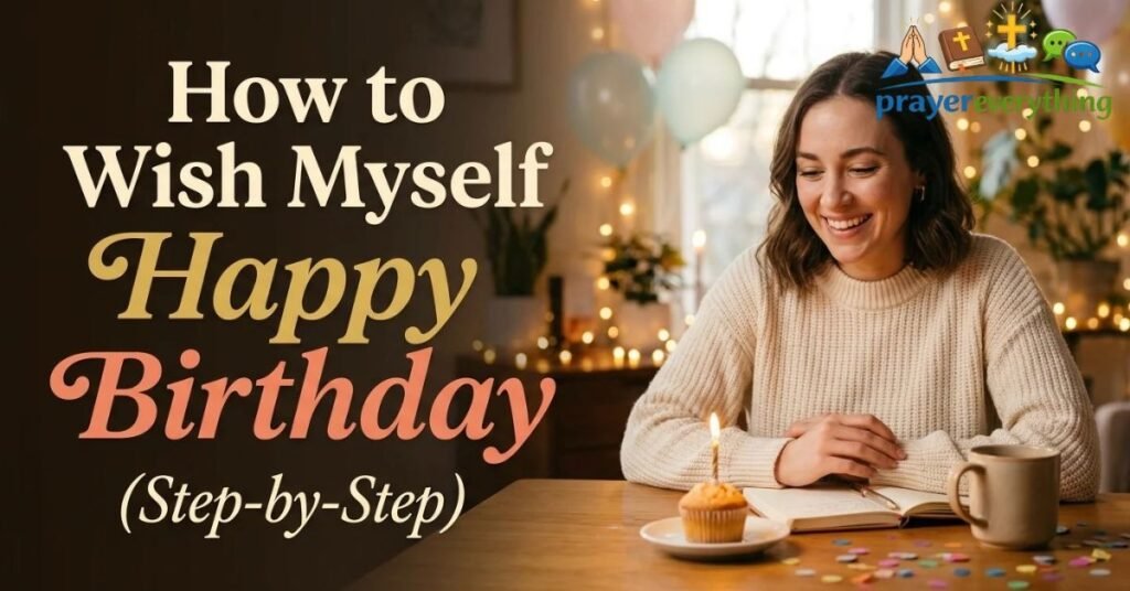 How to Wish Myself Happy Birthday (Step-by-Step)