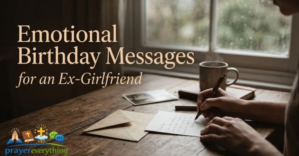 Emotional Birthday Messages for an Ex-Girlfriend