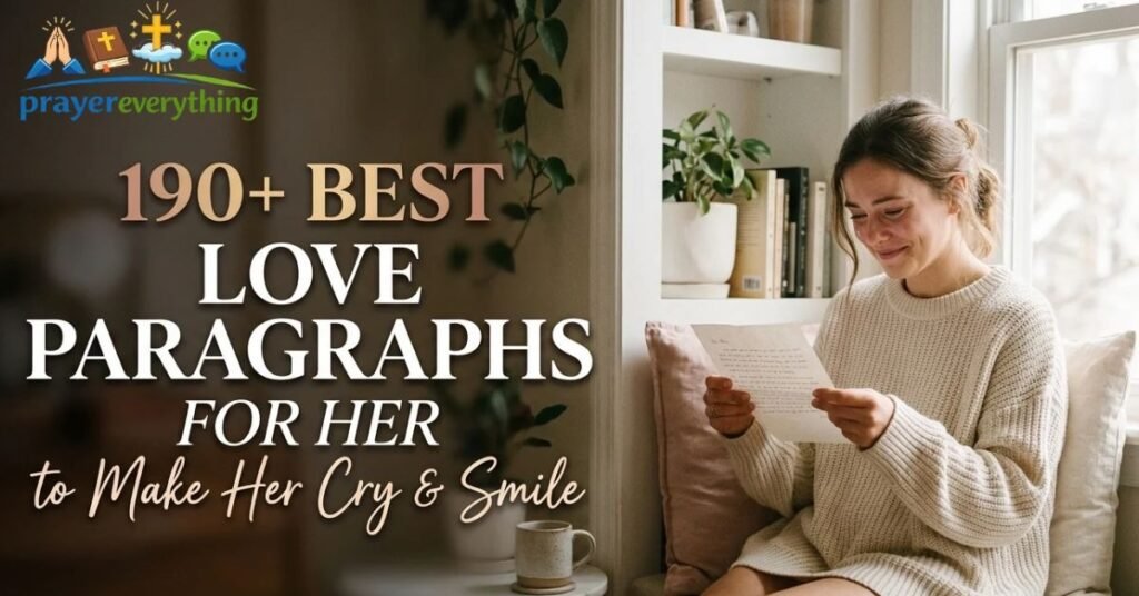 190+ Best Love Paragraphs for Her to Make Her Cry & Smile