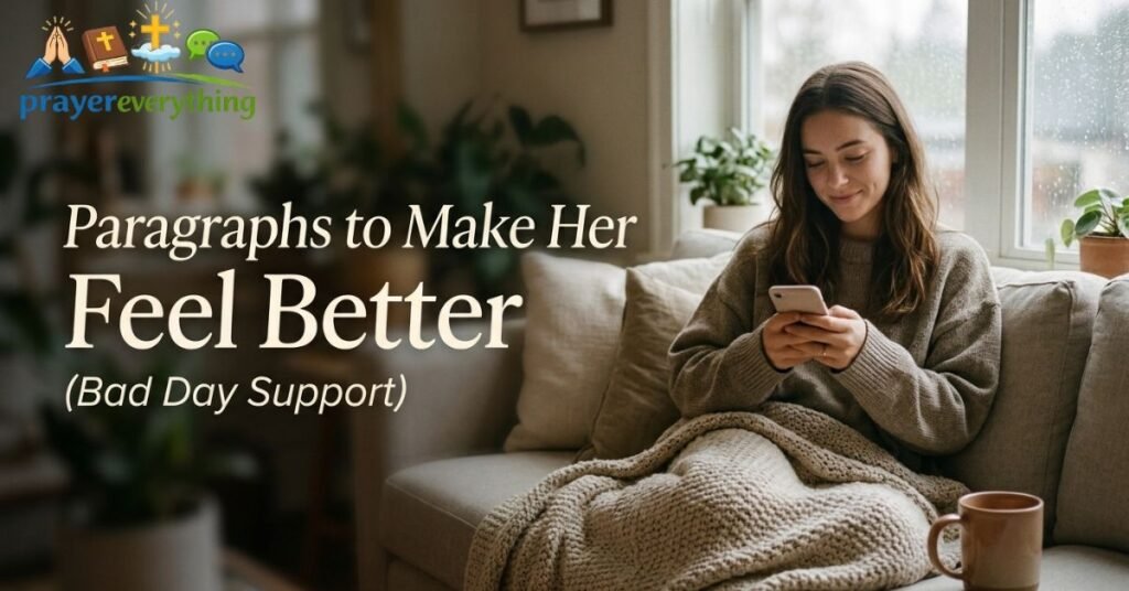 Paragraphs to Make Her Feel Better (Bad Day Support)