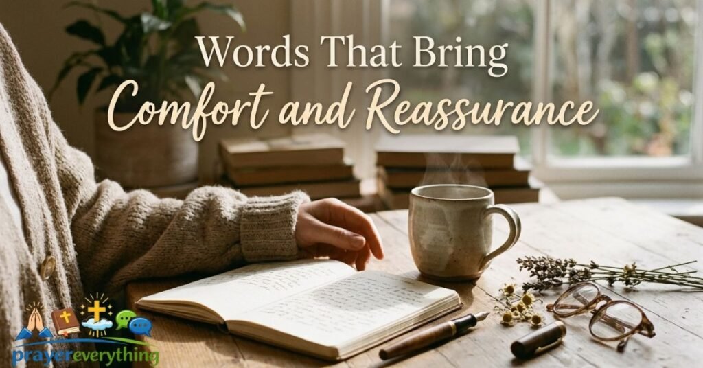 Words That Bring Comfort and Reassurance
