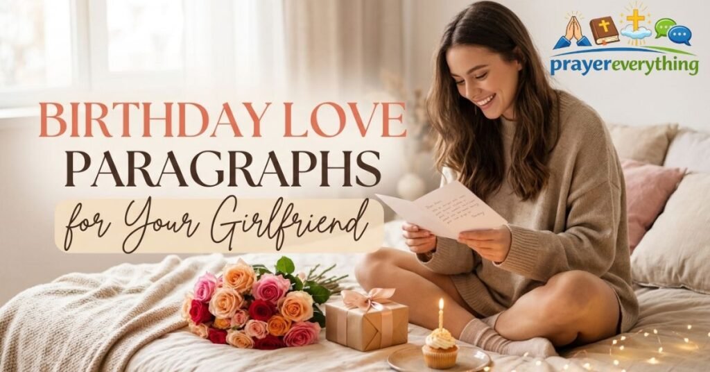 Birthday Love Paragraphs for Your Girlfriend
