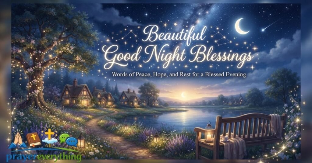 Beautiful Good Night Blessings