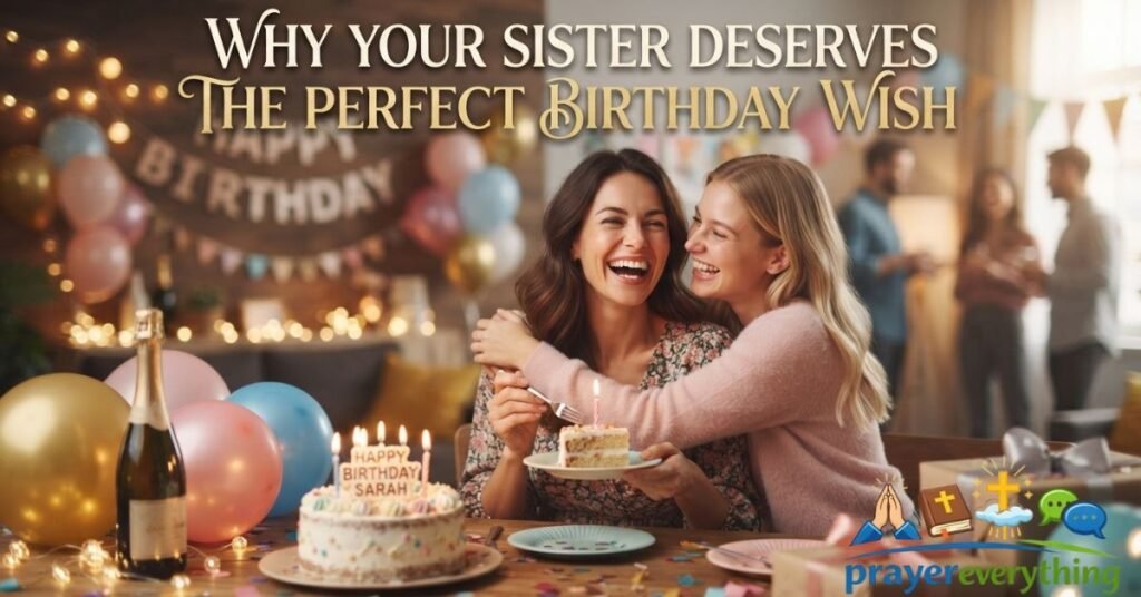 Why Your Sister Deserves the Perfect Birthday Wish