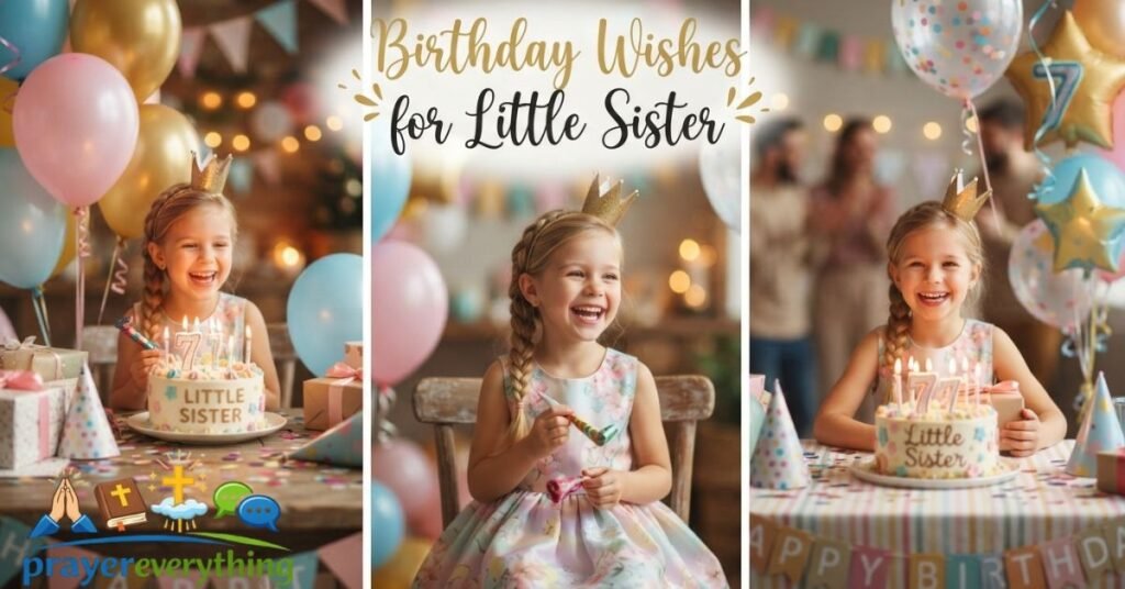 Birthday Wishes for Little Sister