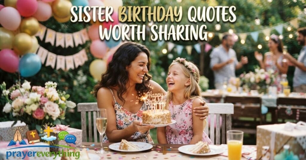 Sister Birthday Quotes Worth Sharing