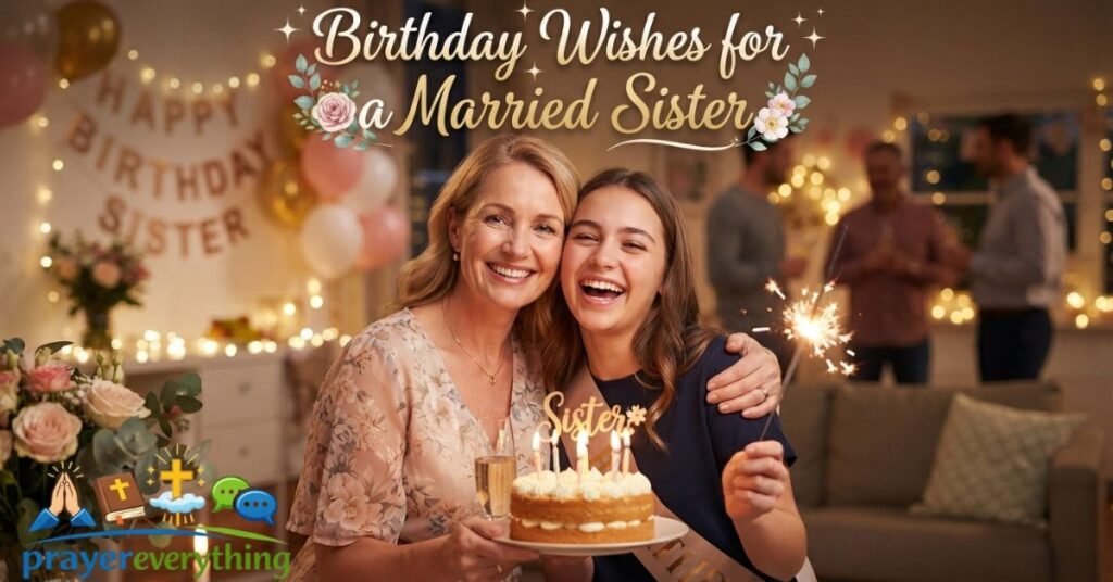Birthday Wishes for a Married Sister