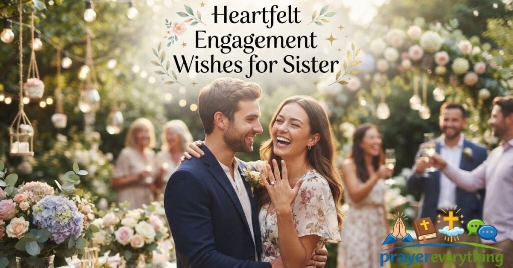 Heartfelt Engagement Wishes for Sister
