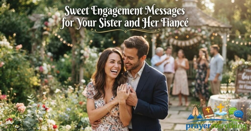 Sweet Engagement Messages for Your Sister and Her Fiancé