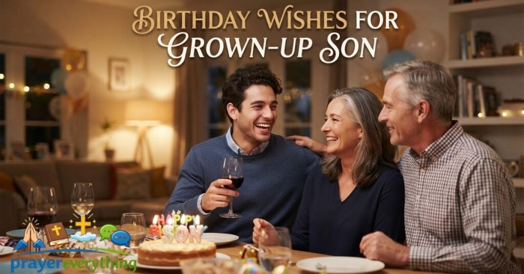 Birthday Wishes for Grown-Up Son