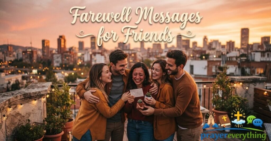 Farewell Messages for Friends