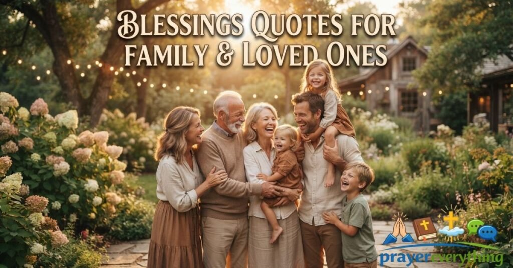 Blessings Quotes for Family & Loved Ones