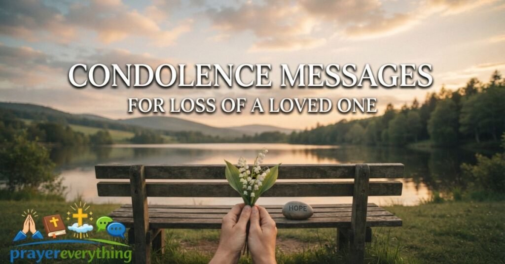 Condolence Messages for Loss of a Loved One